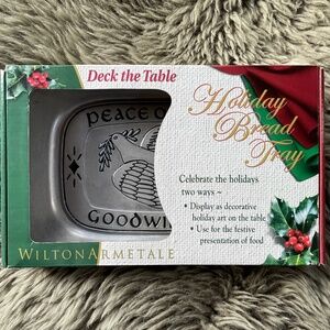 Wilton Armetale Bread Tray NRFB